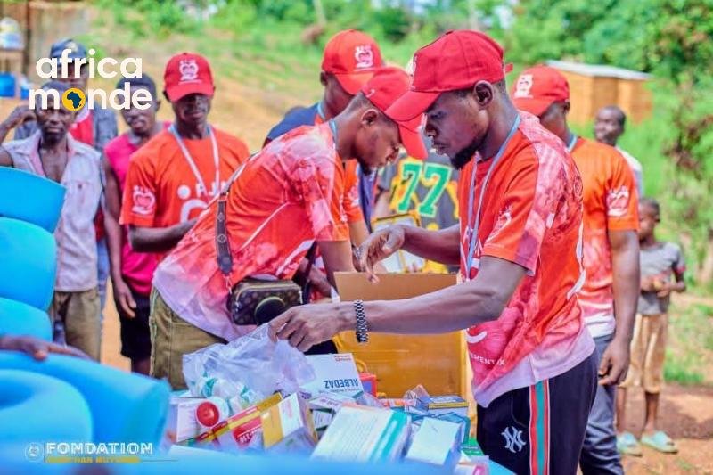 Membres dela Fondation Jonathan Muyumba a kimpese 