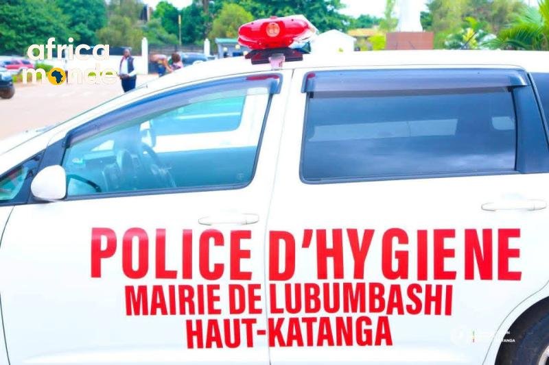 Le véhicule pour assurer la propreté dela ville de Lubumbashi 