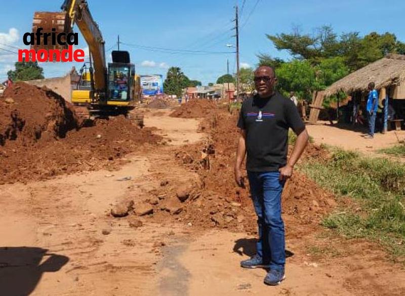 Pweto : Guy Kalenga salue l’asphaltage en cours et appelle à l’unité autour du développement