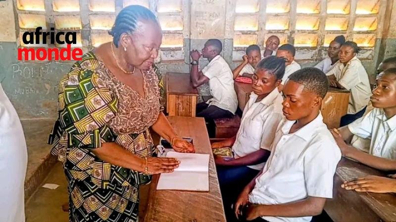 Madame Virginie Alembe proved dela province éducationnelle du Kasaï 