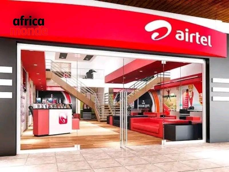 Bureau Shop airtel Kinshasa , photo crédit @