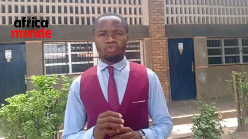 Félicien Ngalamulume est coordonnateur de l'Association des Jeunes Écrivains du (AJECO)