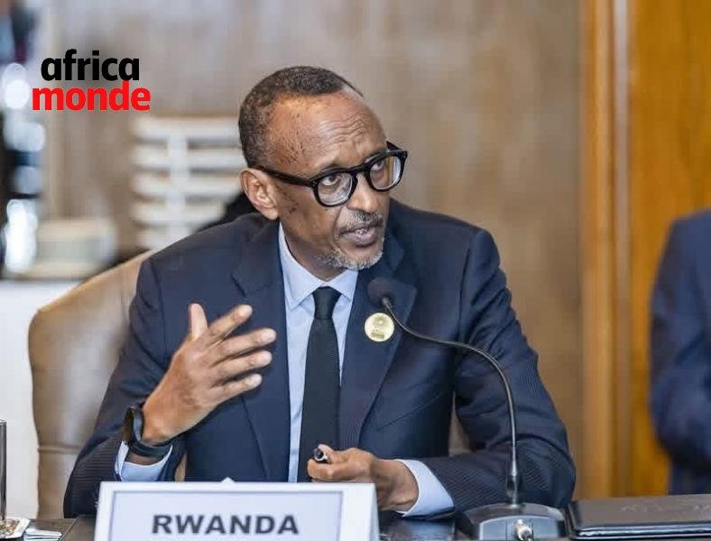 Le président Rwandais Paul Kagame 