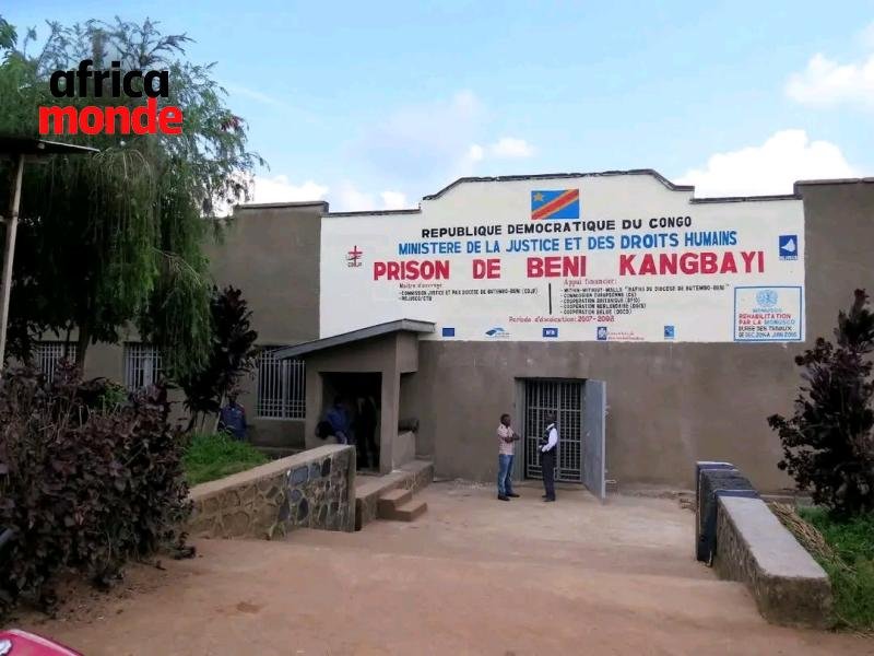 Prison centrale de Beni photo Crédit @