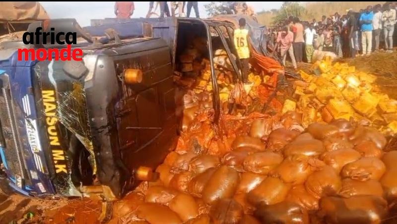 Accident de circulation sur la route Lusuku 