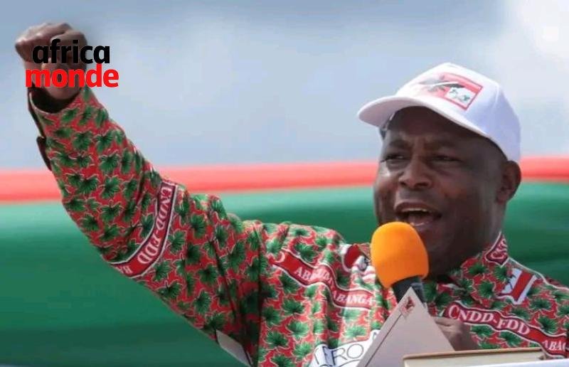 Le président Burundais Evariste Ndayishimiye 