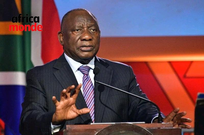 Le président sud-africain Cyril Ramaphosa