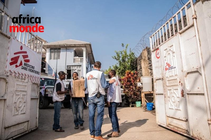 Les personnels de MSF , photo crédit @