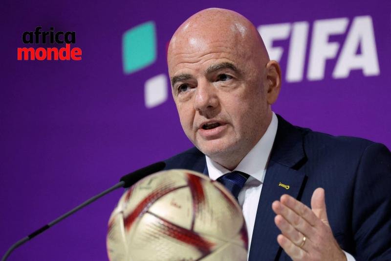 Le président dela FIFA , photo crédit @