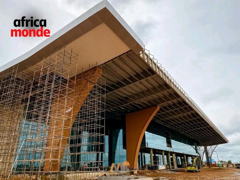 La nouvelle aérogare de l’aéroport de Kananga 