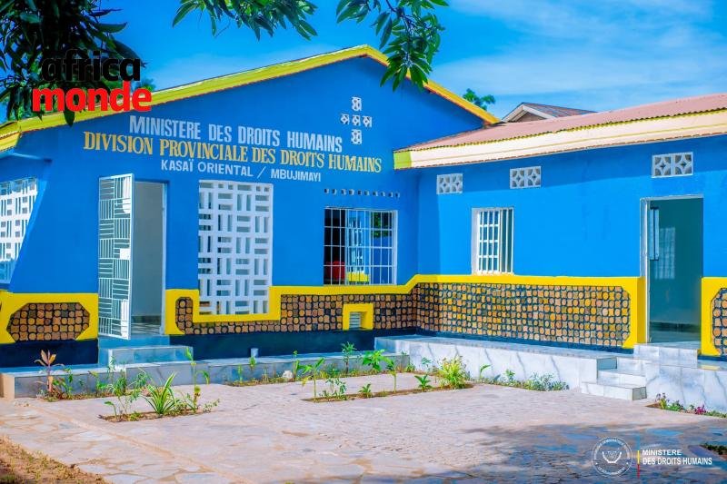 Nouveau bâtiment des Droits humains à Mbuji-Mayi, un pas de plus vers l’État de droit.