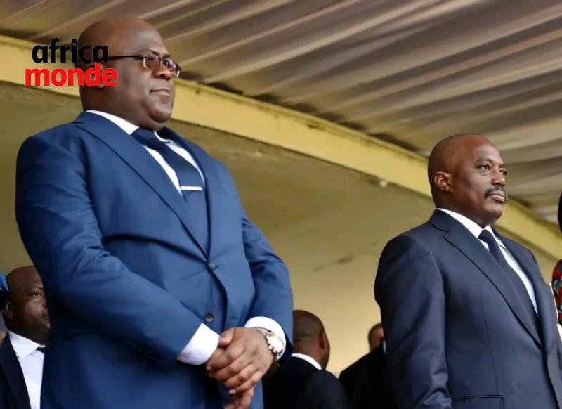 Le président Félix TSHISEKEDI et l'ancien président Joseph Kabila 