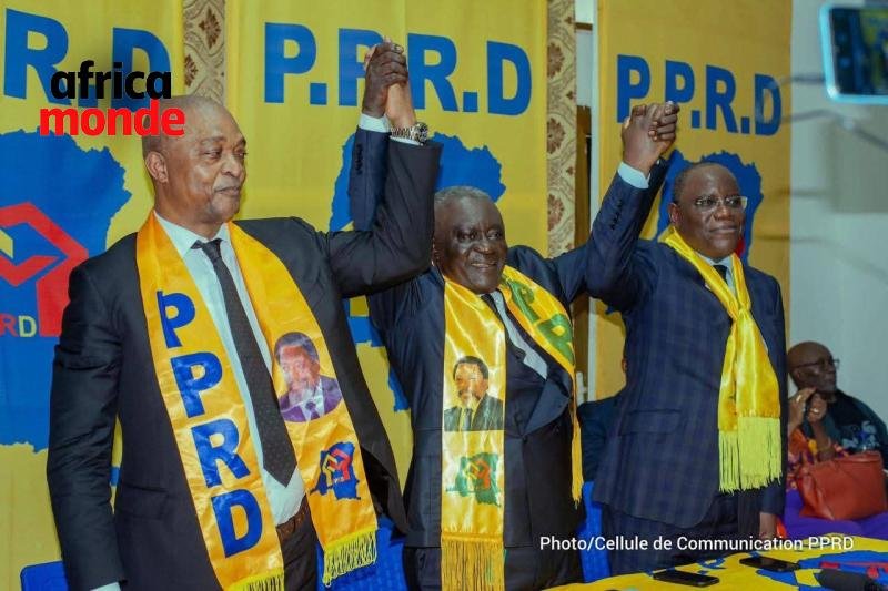 Les cadres du parti politique PPRD de Joseph Kabila 