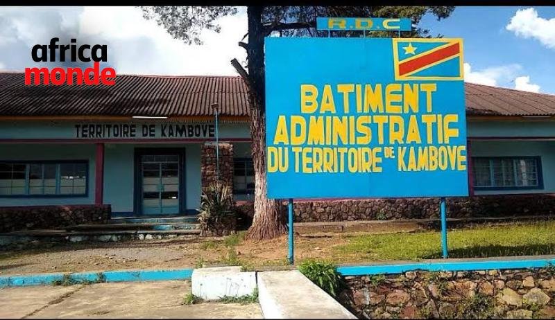 Bâtiment administratif du territoire de Kambove 