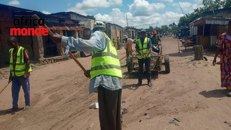 La brigade d’assainissement en action 
