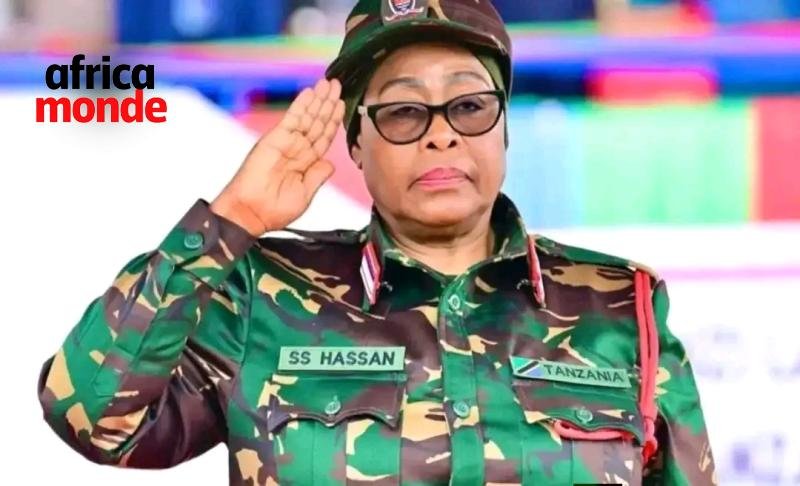 La présidente tanzanienne Samia Suluhu Hassan