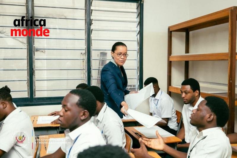 La ministre de l’Éducation nationale, Raïssa Malu, 