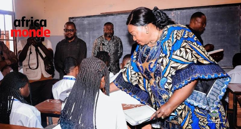Madame Fifi Kabobo maire adjointe de kasumbalesa 