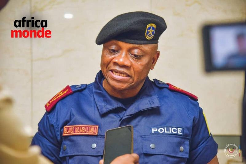 Le général Blaise kilimbalimba dela police 