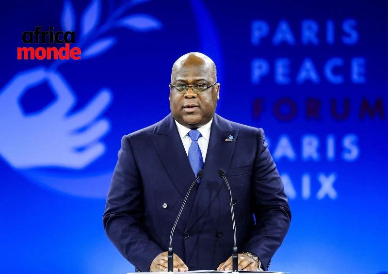 Le président de la république démocratique du Congo Félix TSHISEKEDI 