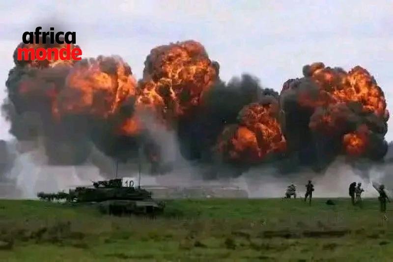 La destruction d’un système anti-missiles attribué à l’armée rwandaise dans la localité de Lumbishi.