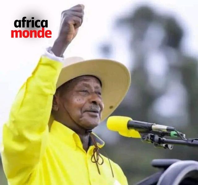 Le président Ougandais Yuri museveni 