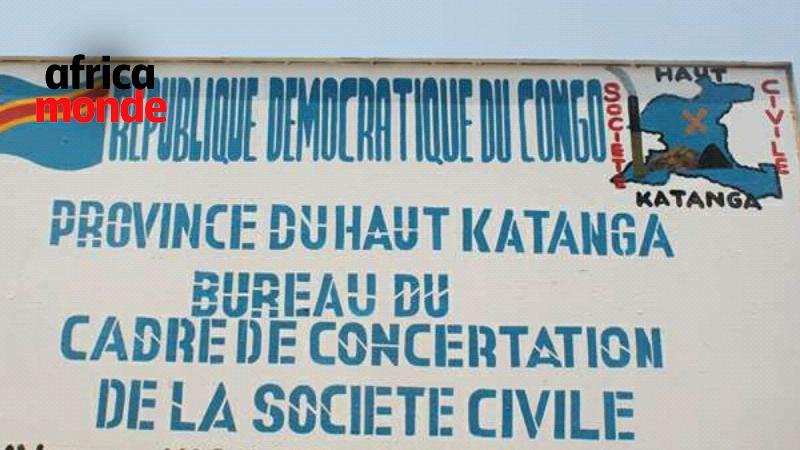 Panneau de signalisation dela société civile haut Katanga 