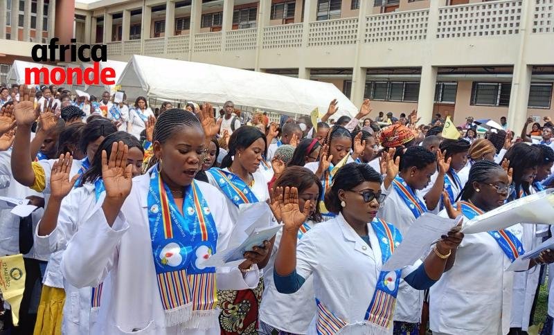 Les infirmièrs et infirmières dela RDC 