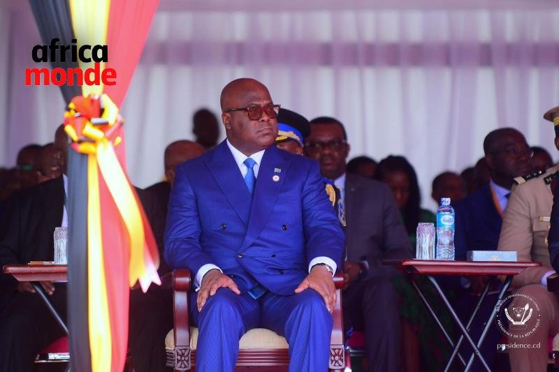 Le président de la République démocratique du Congo Felix TSHISEKEDI 