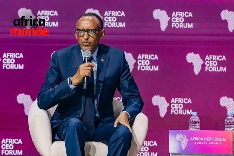 Le président rwandais Paul Kagame 