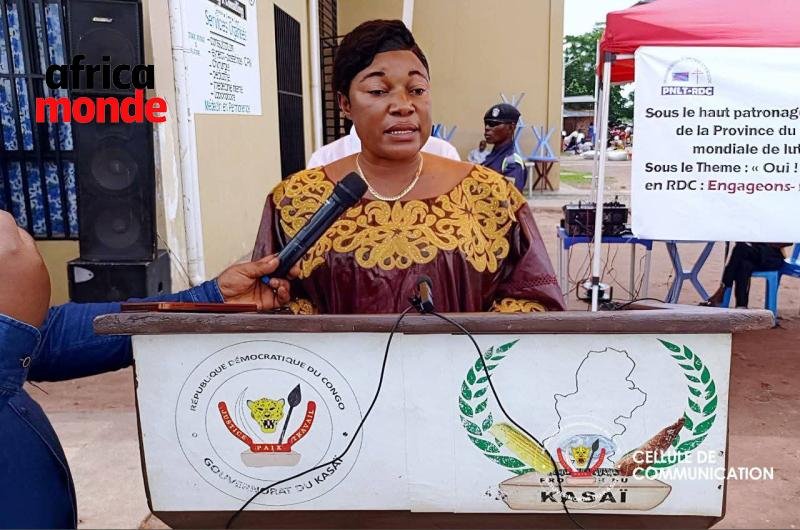 Ministre provincial de la santé Odette Nkama Mekanda 