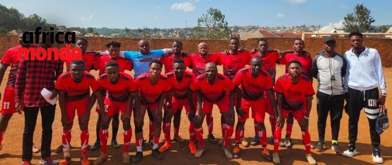 Une équipe de football à Bukavu 