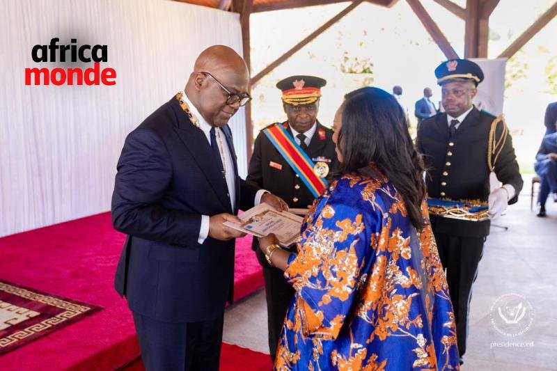 Le président Félix et les  femmes issues de la diaspora congolaise Belgique 