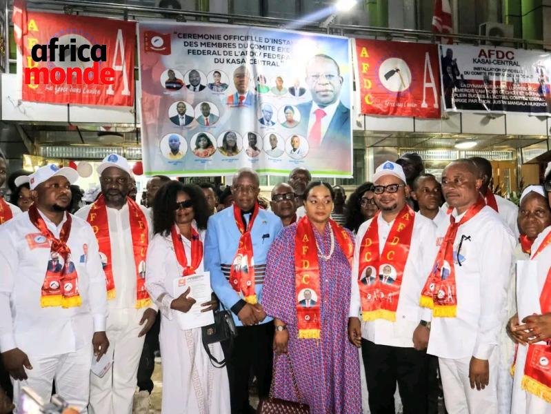 Les cadres du parti politique AFDC A Kasaï Central 