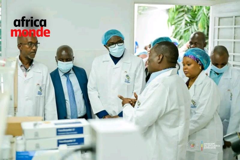 Les personnels de laboratoire de Kinshasa , photo Crédit @
