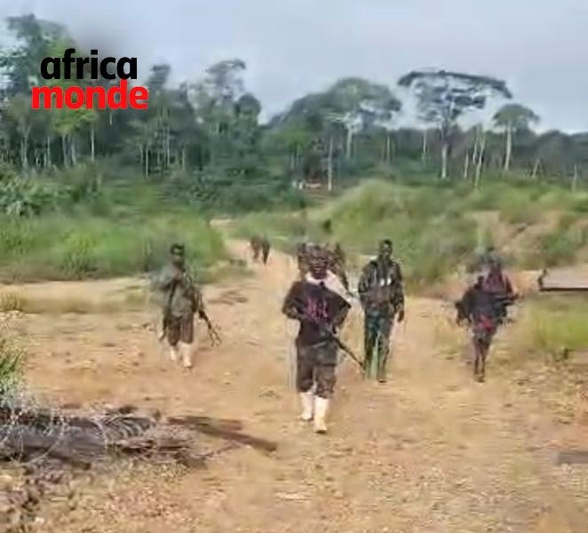 Wazalendo dans la partie du territoire de Mambasa,