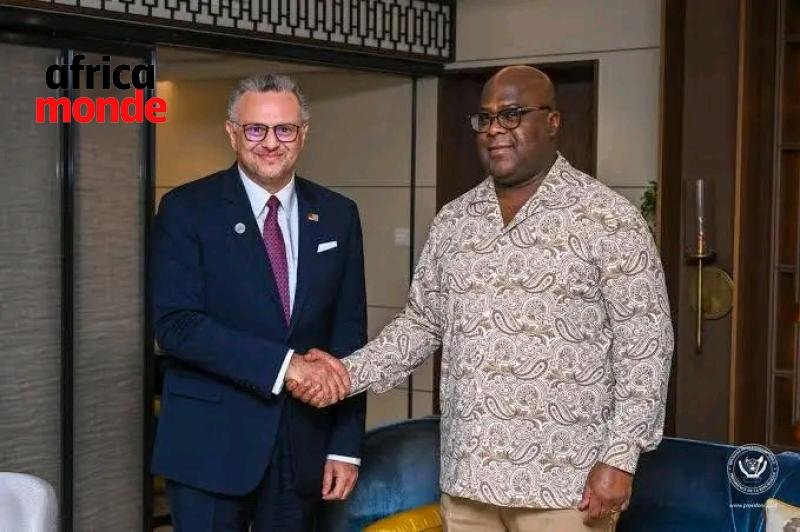 Président Félix TSHISEKEDI et Massad Boulos