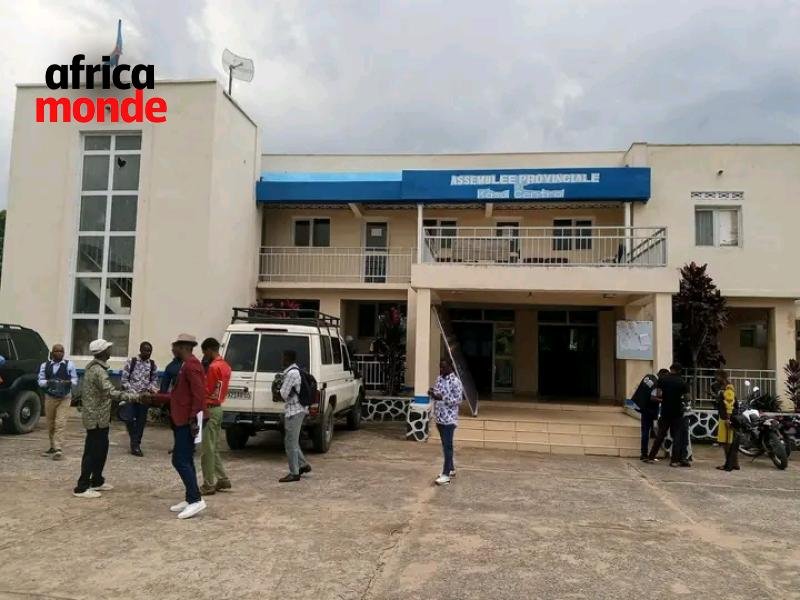 Le bâtiment administratif de l'assemblée provinciale du Kasaï Central 