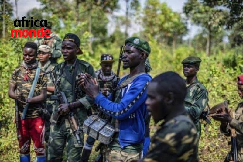 Des éléments Wazalendo sur la ligne de front au Nord-kivu. Photo droit tiers