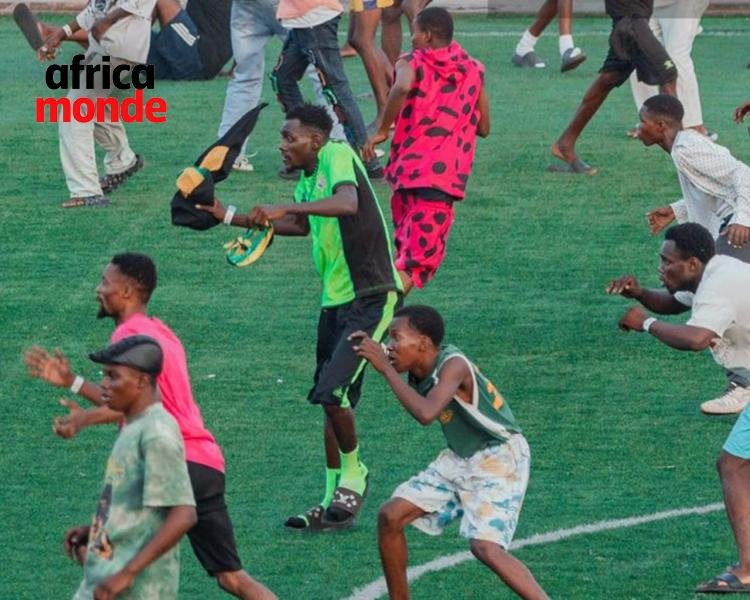 Les fanatiques de l'AS Vita club de Kinshasa au stade Tata Raphaël 