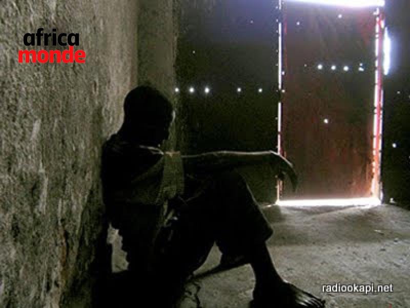 Un détenu dela prison de Butembo, photo Crédit @