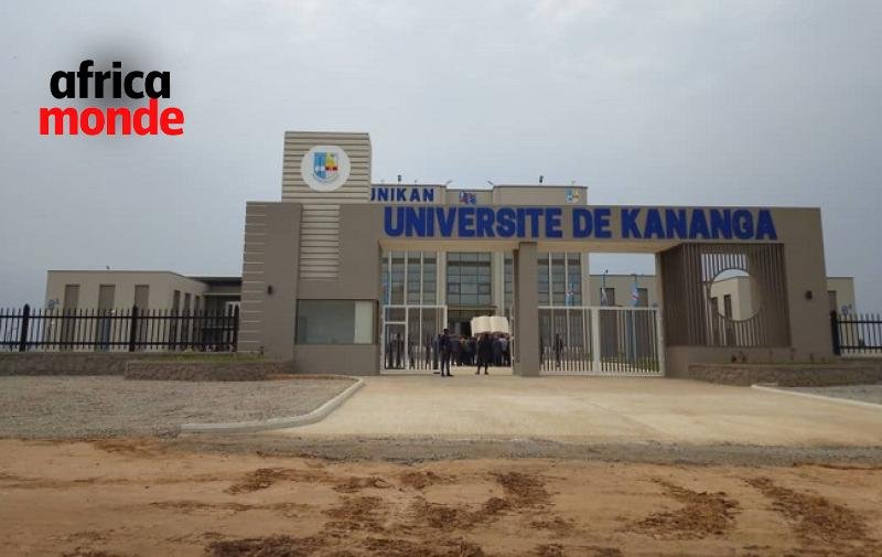 L'entrée de l'université de Kananga ( UNIKAN)