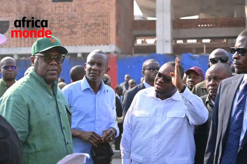 Le président Félix TSHISEKEDI, Doudou fwamba et John Banza 