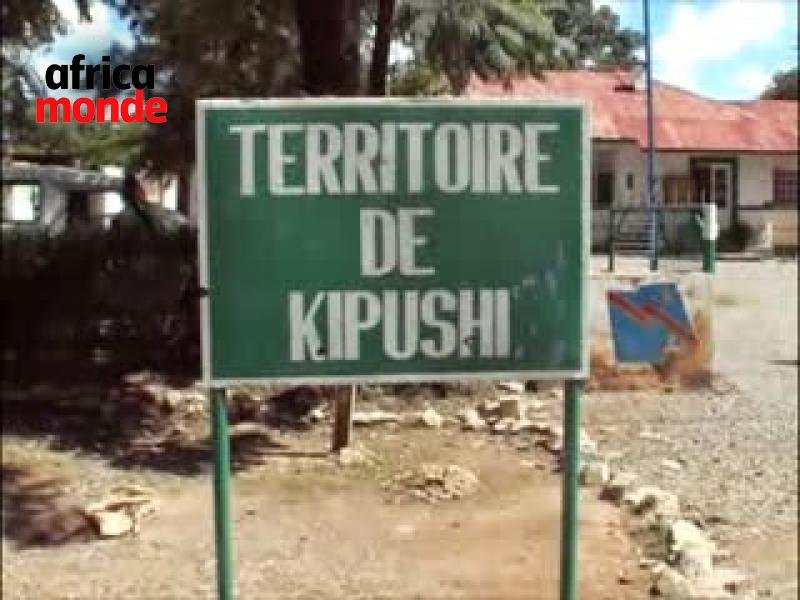 Le panneau de signalisation du territoire de Kipushi 