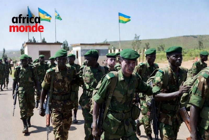 Des soldats rwandais en route vers Bukavu 