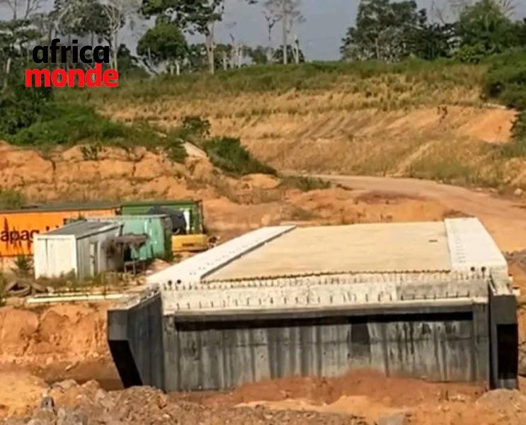 Le pont jeté sur la rivière kaluebo, bientôt opérationnel 