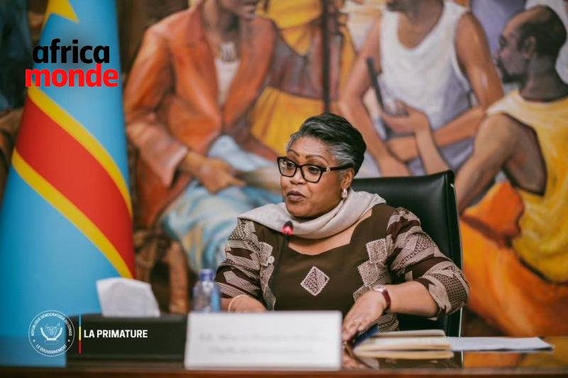 La première ministre cheffe du gouvernement Judith SUMINWA Tuluka 