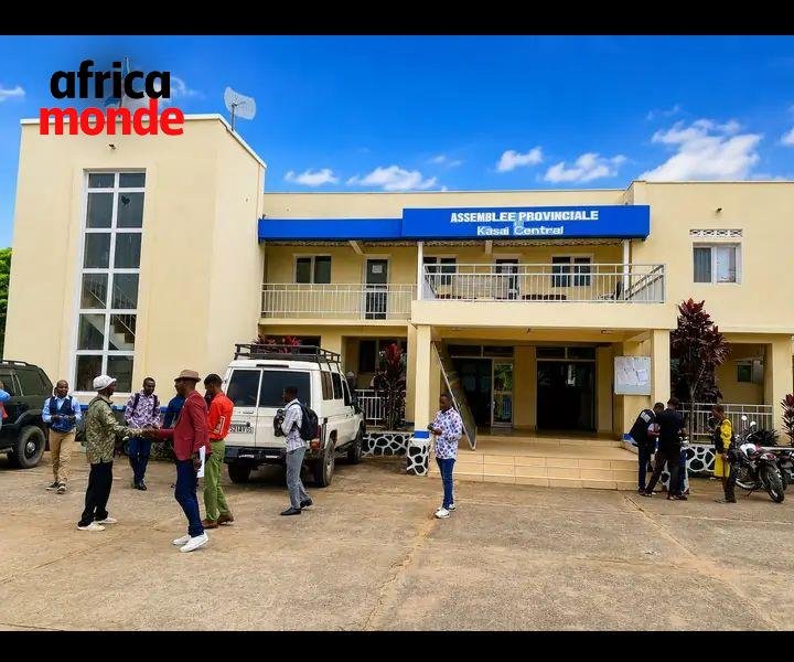 Le bâtiment administratif de l'assemblée provinciale du Kasaï Central 
