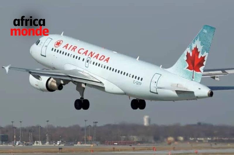 L'avion canadienne Air canada 