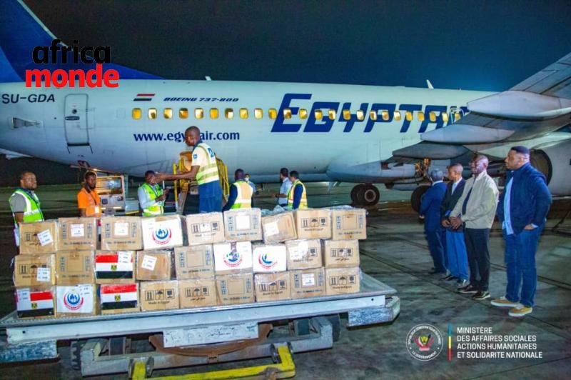 Les produits en provenance d'Égypte pour lutter contre le Virus d'Ebola. Ph droit tiers